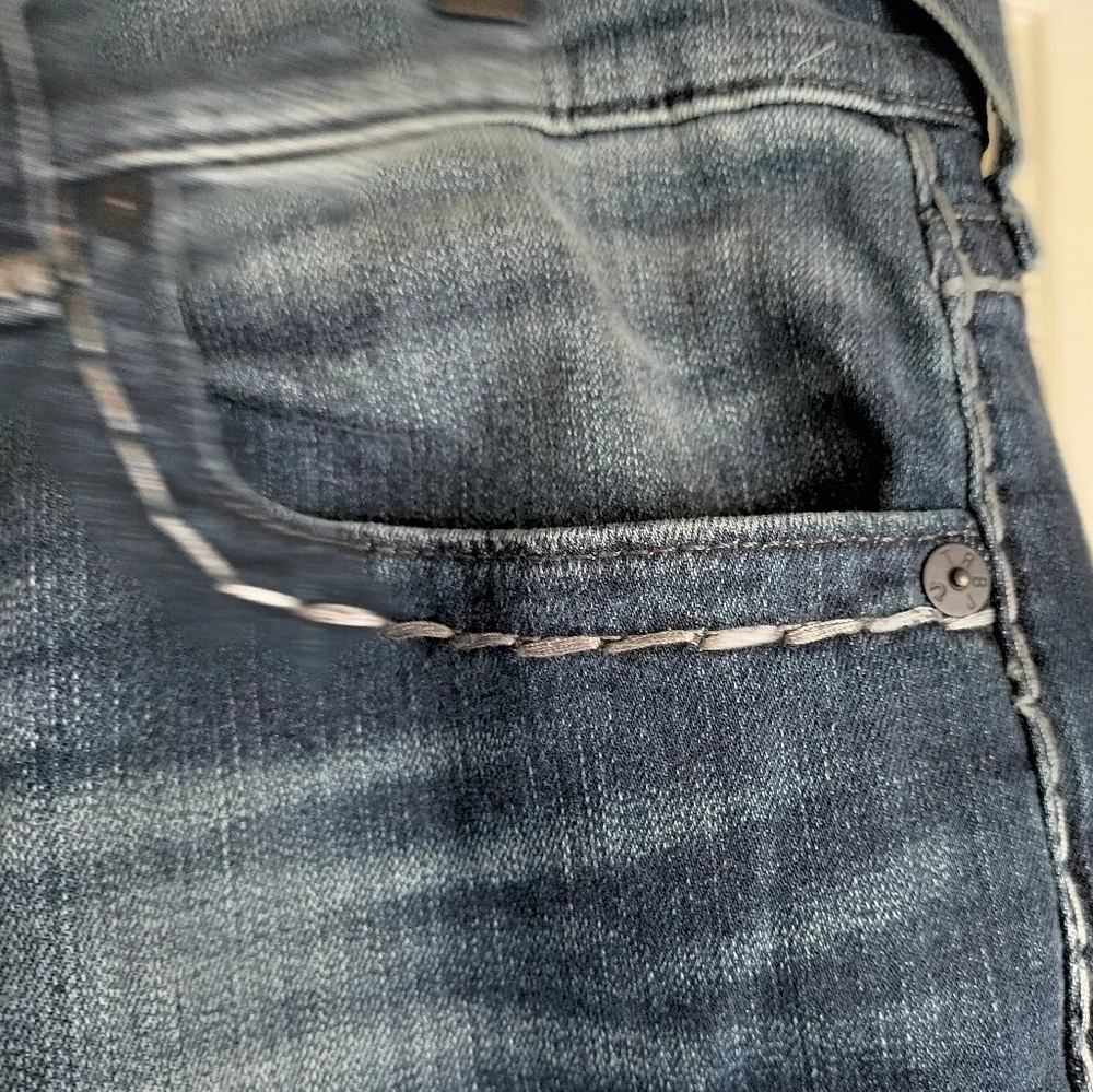 TRUE RELIGION Rocco Relaxed Skinny Jeans Men’s 36x32‎ Dark Wash Standard